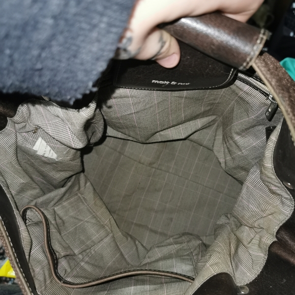 matt&nat brown shoulder bag - Picture 3 of 4